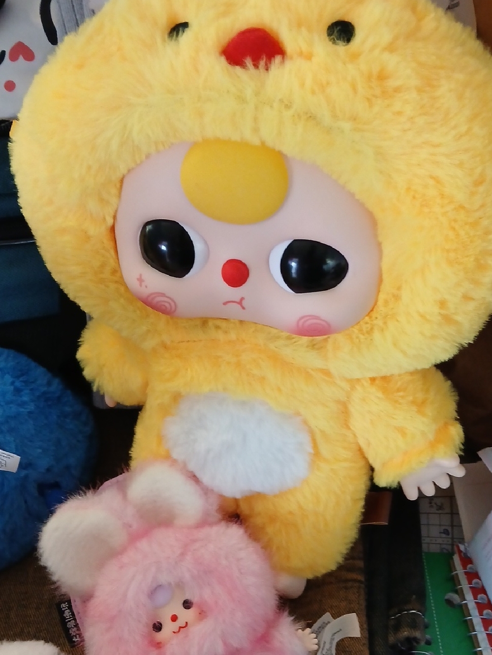 Yellow Plush Chick Costume Doll - Cute Kids Toy
